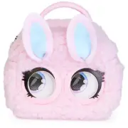 Micros, Fuzzy Bunny BB Mini Kids Purse with Eye Roll, Shoulder Bag Crossbody ...