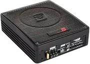 Cerwin-Vega VRAD10 450W MAX Under Seat Enclosed with Passive Radiator Powered Plug and Play Active Subwoofer Vega Series,Black/Gray