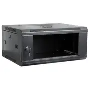 Pro2 4RU Wall Mount Cabinet Assembled Server Rack w/ Glass Door 600x450mm