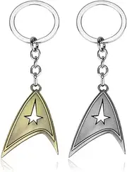 [Reddream] Star Trek Keychain Metal Charm Jewelry Gifts for teens