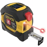 2n1 Digital Laser TapeMeasure- 30Ft/40M Laser Distance Meter Display w/ Autolock