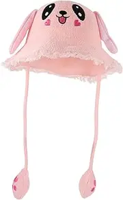 [VALICLUD] Cartoon Rabbit Ears Summer Hat Lightweight Windproof Cap for Boys Breathable UV Protection Present for Outdoor Activities