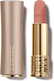 [Lancôme] L'Absolu Rouge Intimatte Hydrating Matte Lipstick - Buildable & Lightweight Formula with a Soft Matte Finish - Up To 12HR Comfort- 215 First Kiss: warm peachy brown