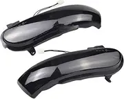 Turn Signal Lights for Benz SLK Class R171 W171 SL Class R230 W230 Car Side Mirror Indicator Light LED Dynamic Turn Signal Blinker Turn Signal Lights(Dynamic-Smoked)