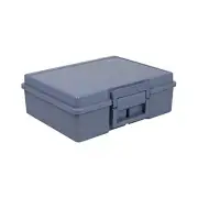 4" x 6" Photo Storage Box, Blue - 16 Inner Organizer Cases Multi-Purpose Storage