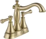 Delta 2597LF-MPU Cassidy Centerset Bathroom Faucet - Bronze