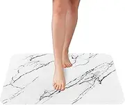 HUNNER Stone Bath Mat, Non Slip Bath Mat in Home Décor Products, Fast Drying Bathroom Mat Made of Water Absorbent Diatomaceous Earth, Stone Bath Mat Quick Dry Featured, Diatomite Stone Bath Mat