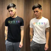 在飛比找蝦皮購物優惠-美國百分百【全新真品】 Guess T恤 T-shirt 短