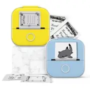 Phomemo T02 Mini Pocket Bluetooth Thermal Printer Wireless Photo Inkless Sticker
