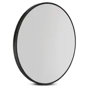 Bathroom Makeup Wall Mirror Frameless Round - 50cm