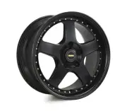 To Suit MAZDA CX-3 WHEELS PACKAGE: 17x8.5 17x9.5 Simmons FR-1 Satin Black and...