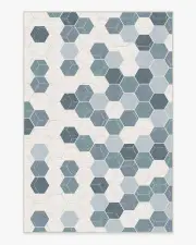 185' x 275' | Machine Washable Runner Rug | Kid & Pet Friendly | Indoor Rug | Prisma Slate Blue Rug | Ruggable