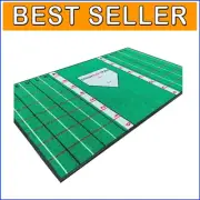 Innovative Baseball/Softball Batting Mat with Labeled Grid for Young Hitters