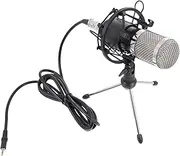 ERINGOGO 1 Set Wired Condenser Microphone Set with Electroplated Mesh Head for Live Broadcasting Ktv and Conferences Complete Recording Kit Assorted Color