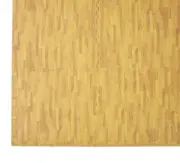 NNEDSZ Tiles EVA Fitness Home Yoga Gym Interlocking Floor Puzzle Mat - Wood Colo