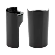 AN Steel Blk Fork Guards Pr for Fat Tire Harley Road Glide 15-22