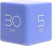 mooas Cube Timer, Time Management, Kitchen Timer, Kids Timer, Workout Timer, Timer for Studying, Cooking (Violet)
