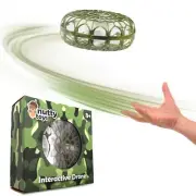 NUTTY TOYS Interactive Drone - Hand Operated Light Up Boomerang for Kids & Ad...