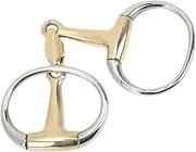 Stainless Steel Copper Horse Snaffle Bit Easy Control 135mm
