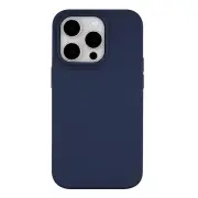 Dbramante1928 Monaco MagSafe iPhone 15 Pro Max Silicone Case - Blue
