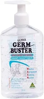 Germ Buster Anti-Bacterial Hand Sanitiser Gel 350 ml Pump