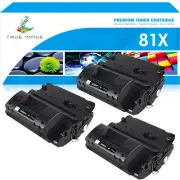 3 Pack Compatible CF281X 81X Toner Cartridge for HP M630dn M604dn M605