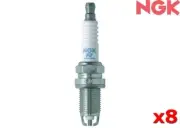 NGK Spark Plug Standard FOR Daihatsu Applause 97-00 1.6 16V (A101) BKUR6EK x8
