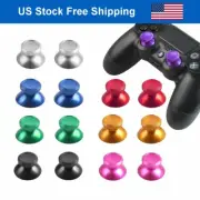 Metal Thumbsticks Joystick Analog Bullet Button for PS4 Playstation 4 Controller