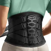 Back Brace for Lower Back Pain Relief with Pulley System,Lumbar Support