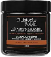 Nutritive Mask with Temporary Coloring in Warm Chestnut 250 ml by Christophe Robin (Pack of 1), 185632