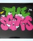 KAWS TRAVIS SCOTT KID CUDI 12" GREEN COLOR VINYL THE SCOTTS STREET ART PRINT RAP