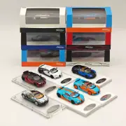 1:64 Mortal Bugatti Veyron Super Sport Diecast Toy Car Model Panda Ceramics Gulf
