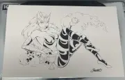 Gregbo Watson Original Art Signed Enchantress Cover Quality 11x17