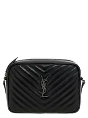 [Saint Laurent] Saint Laurent-Camera Bag Lou Borse A Tracolla Nero-Donna OS