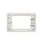 Projecta White 16mm Mounting Block for Switches and GPO's Multiple Fixings