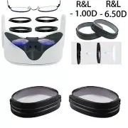 For Quest 2 VR Glasses VR Eyeglass Myopia 1Pair Anti-Blue Light Lens Accessories