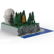 MOC-89835 Architecture on the Cliffs Modular Building for Adults 11468 Pieces