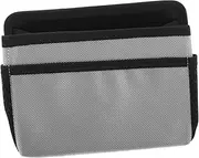 GANAZONO Car Seat Back Organizer Multifunctional Trash Bin Tissue Holder Cup Holders Stylish Grey Storage for Cars Suvs Trucks