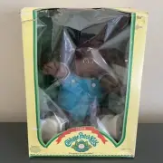 COLECO CABBAGE PATCH KIDS 1984 DOLL AFRICAN AMERICAN BOY ELFRED BENNY IN BOX VTG