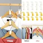 10/20Pcs Clothes Hanger Connector Hook Closet Dormitory Coat Storage Home Racks