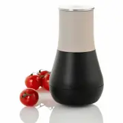 AdHoc Pepup Pepper Salt Rocker Mill Spice Mill 14 Stainless Steel Topaz Black...