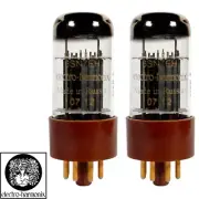 Brand New Gain Matched Pair 2x Electro-Harmonix 6SN7 Gold Pin Vacuum Tubes