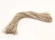 Pre-cut 2-Ply 30cm Jute Twine Tie Strings for Tags, Florist - 200 Pcs a Bundle