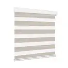 Blackout Zebra Roller Blind Curtains 180x210 Beige Marlow
