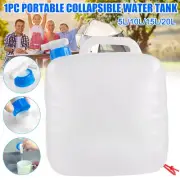 5/10/20L Camping Foldable Water Storage Bottle Collapsible Bag Container Carrier