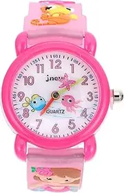 [Gatuida] 3 Pcs Children's Watch Kids Watches Kid Watches Cartoon Children Watch Mermaid Pattern Watch Children Mermaid Watch Cartoon Watch Silica Gel Waterproof Watch Student