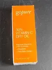 Go Pure 30% Vitamin C Dry Oil, 0.43 oz, New In Box With Squalane
