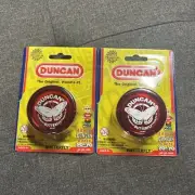 NEW The Original Genuine Duncan Imperial Butterfly Yo-Yo Red, Quantity 2
