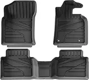 KASUART Floor Mats Fit for Toyota Camry Hybrid (AXVH71 ASV70 GSV70) 2017-2024,TPE All-Weather Protection 1st & 2nd Row 3D Car Foot mats, Waterproof/Anti-Slip Custom Fit Heavy Duty Car Floor mats