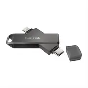SanDisk iXpand Luxe 64GB USB 3.1 Lightning Flash Drive iPhone iPad USB-C OTG